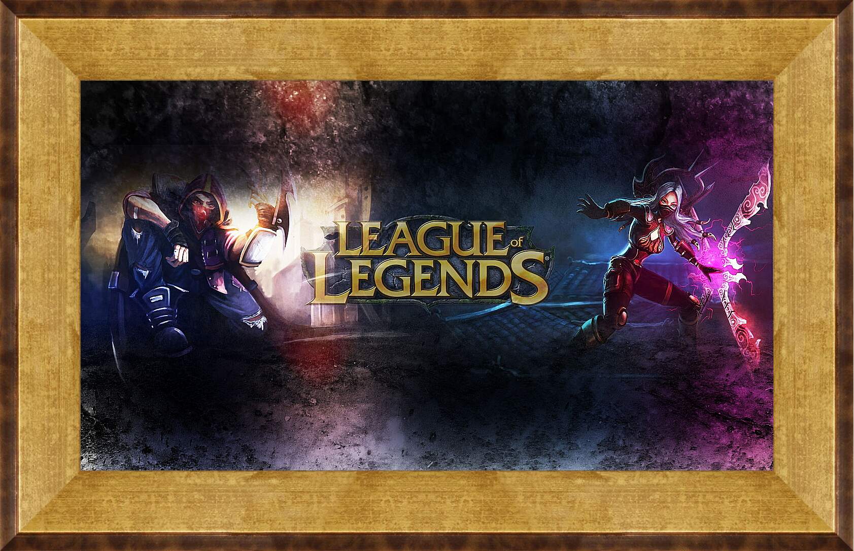 Картина в раме - League Of Legends
