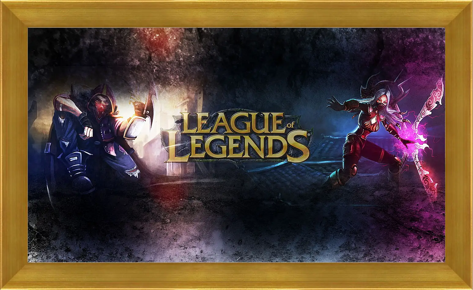 Картина в раме - League Of Legends
