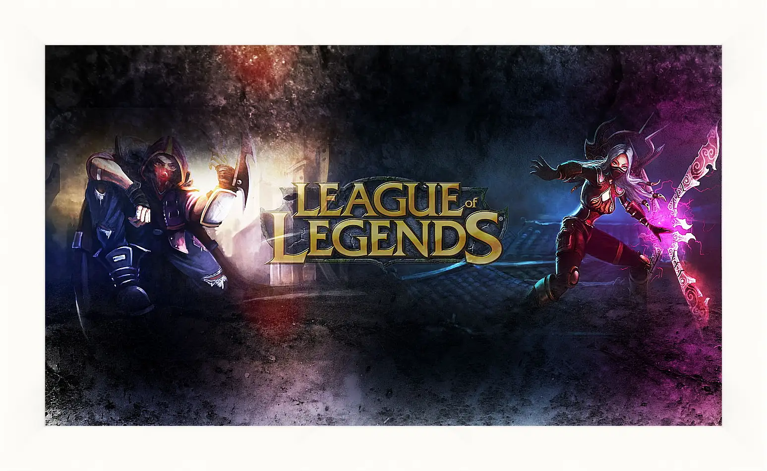 Картина в раме - League Of Legends
