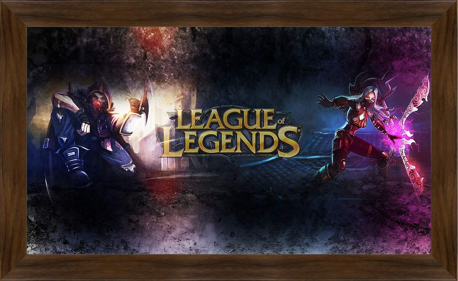 Картина в раме - League Of Legends
