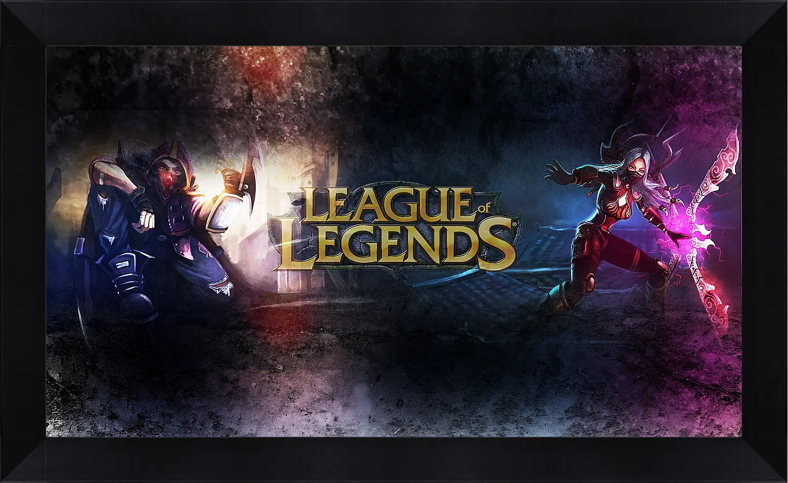 Картина в раме - League Of Legends
