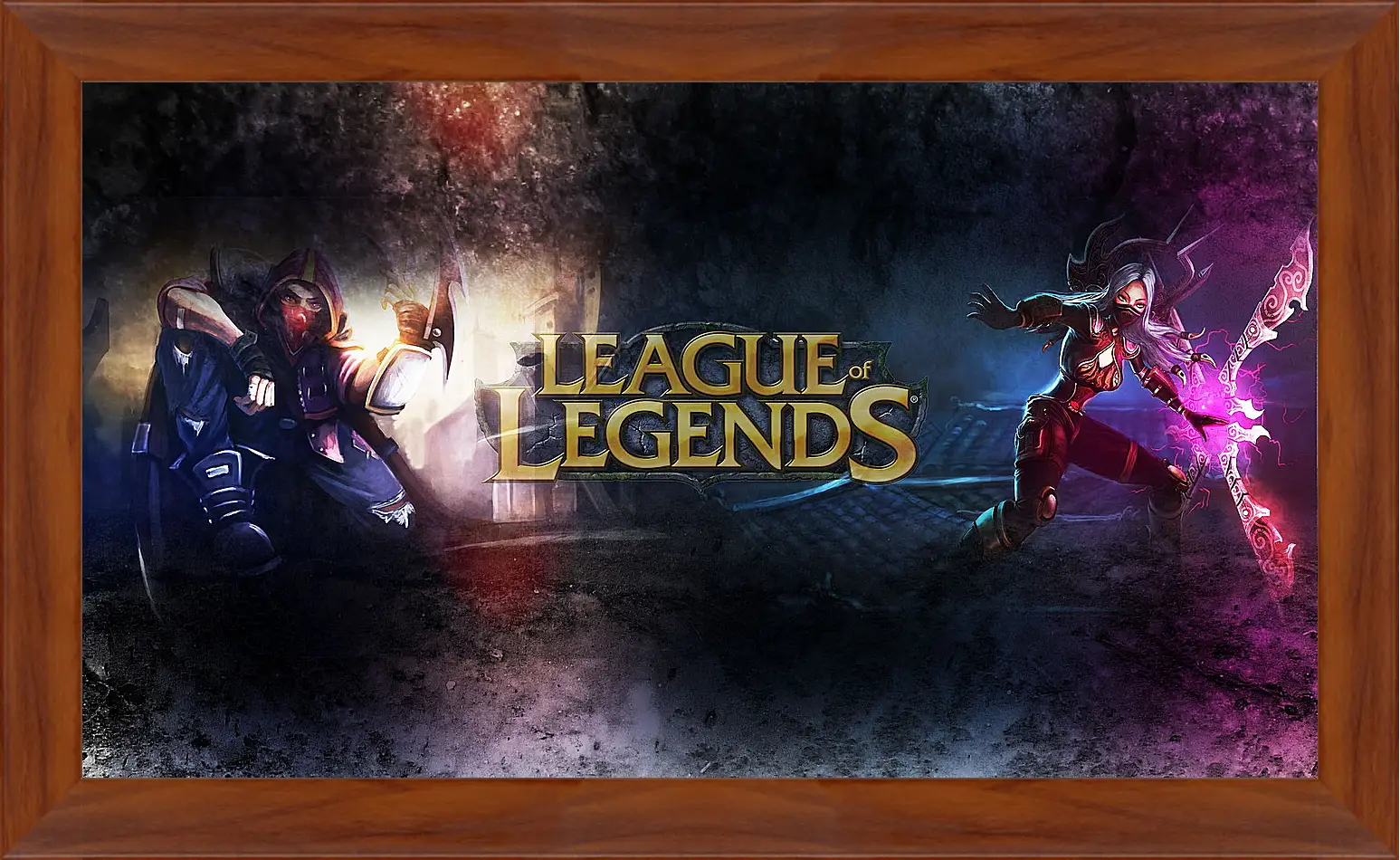 Картина в раме - League Of Legends
