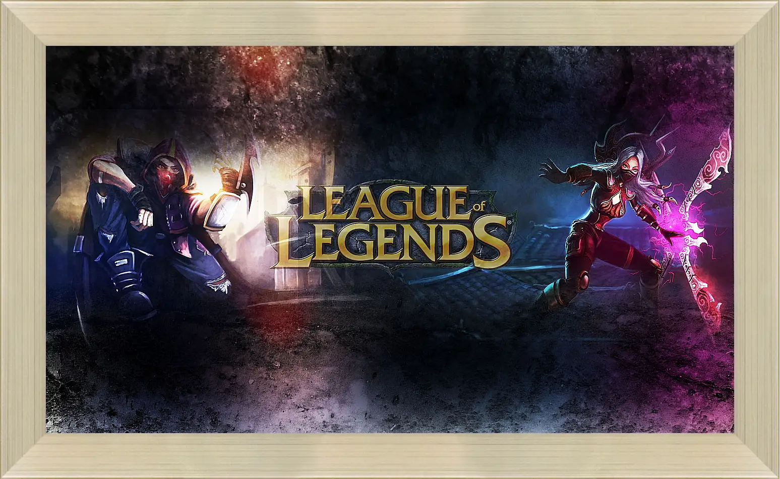 Картина в раме - League Of Legends
