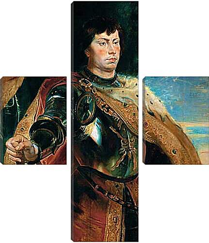 Модульная картина - Портрет Карла Смелого герцога Бургундского. Питер Пауль Рубенс