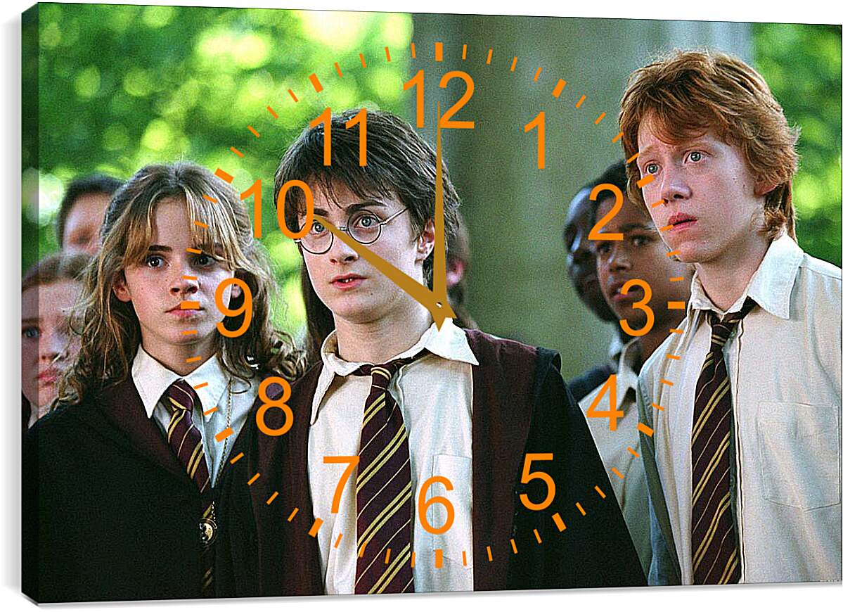 Часы картина - Гарри с друзьями