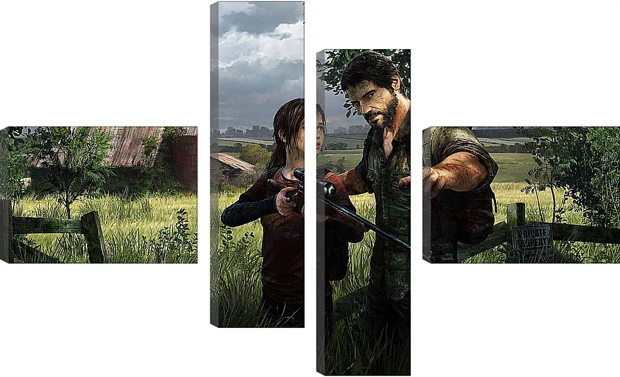 Модульная картина - The Last Of Us
