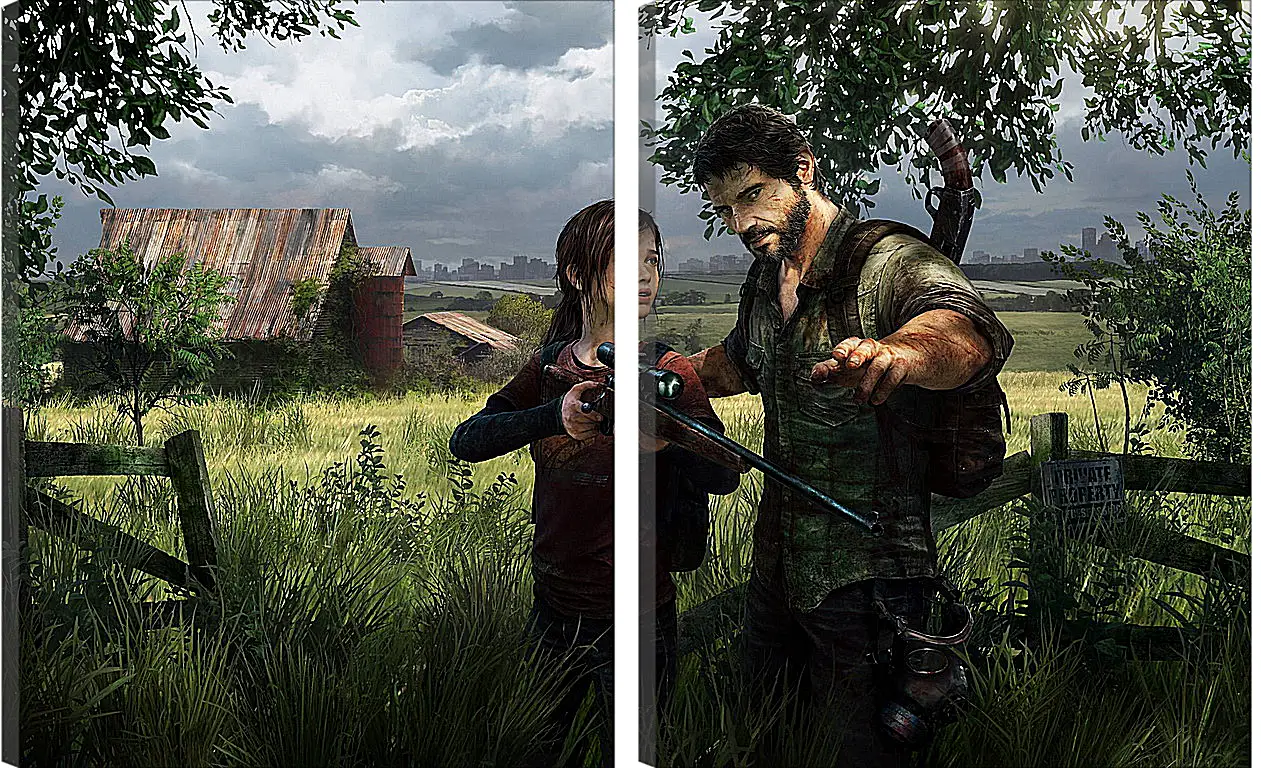 Модульная картина - The Last Of Us
