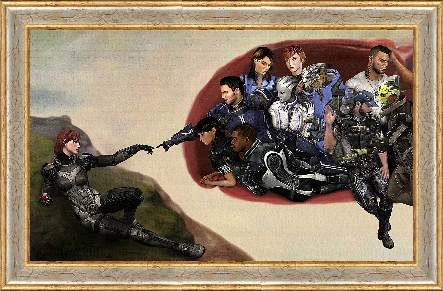 Картина в раме - Mass Effect 3