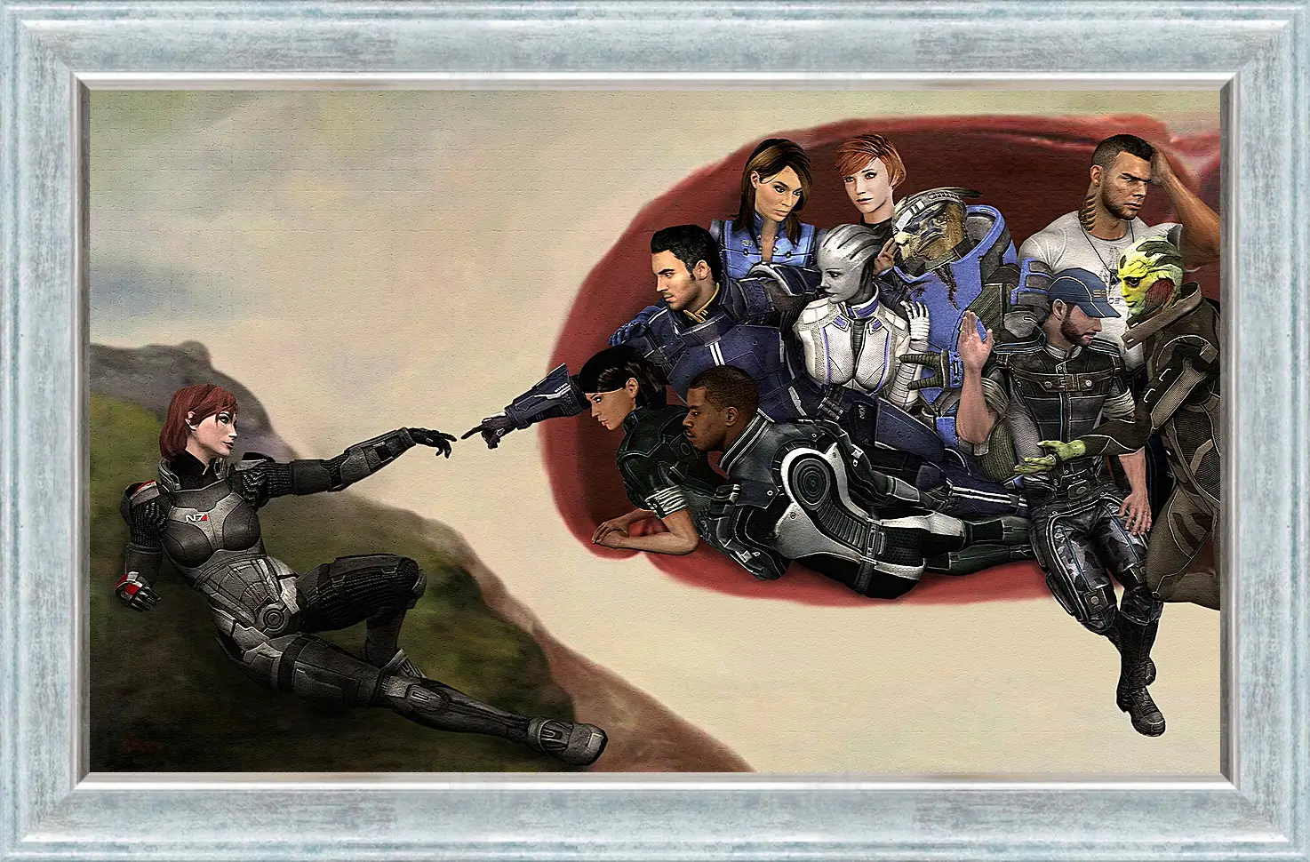 Картина в раме - Mass Effect 3