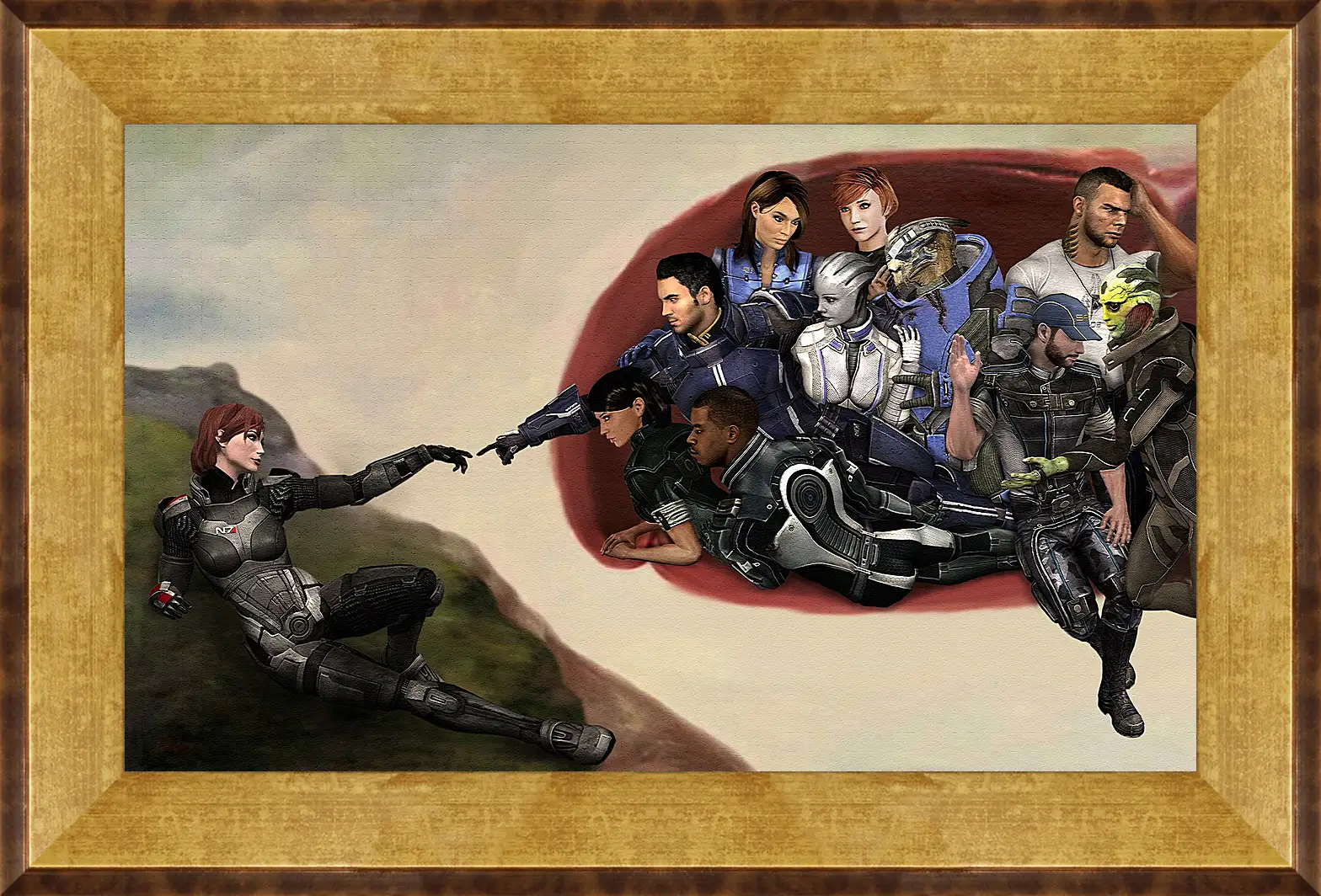 Картина в раме - Mass Effect 3