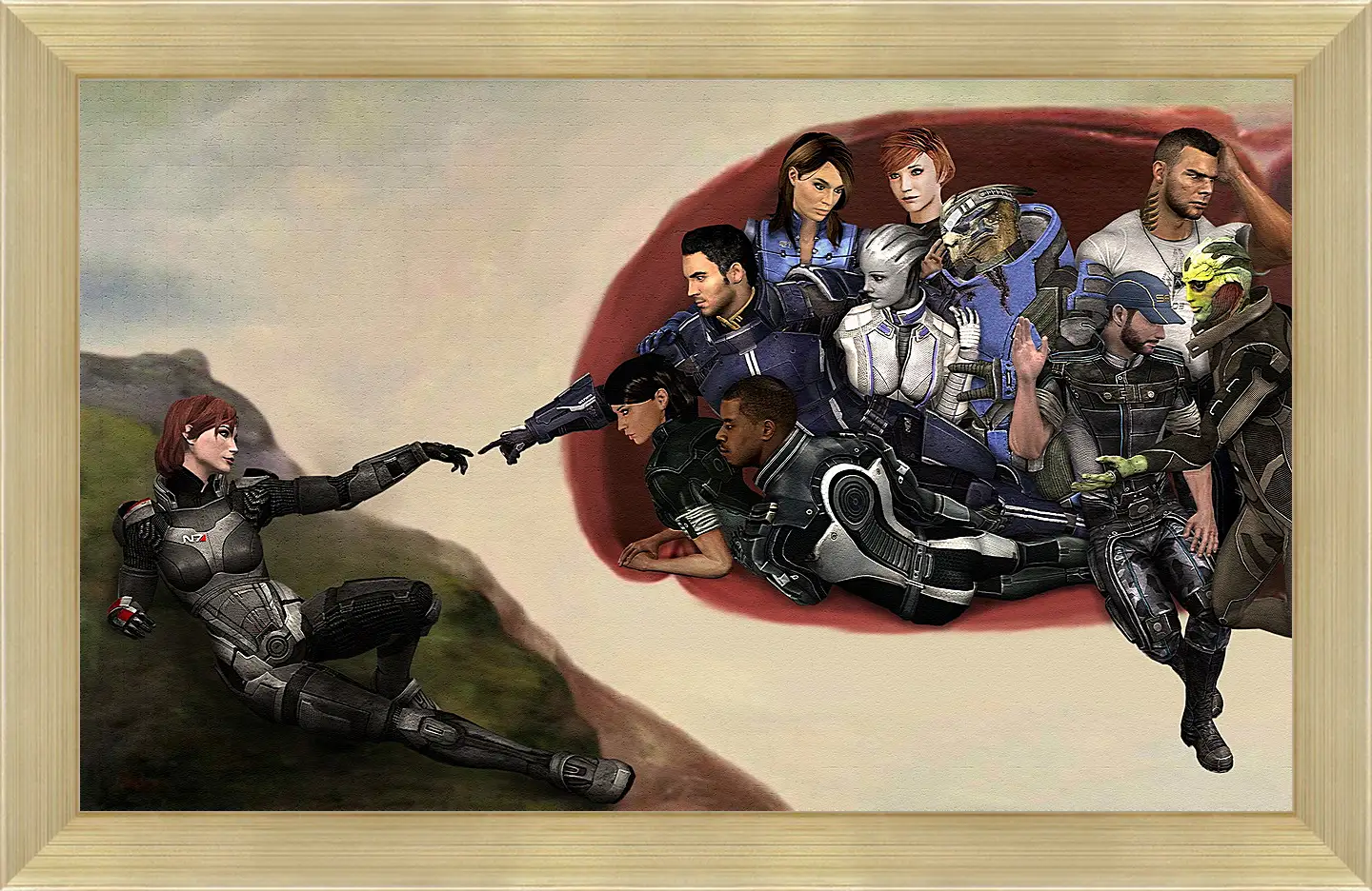 Картина в раме - Mass Effect 3