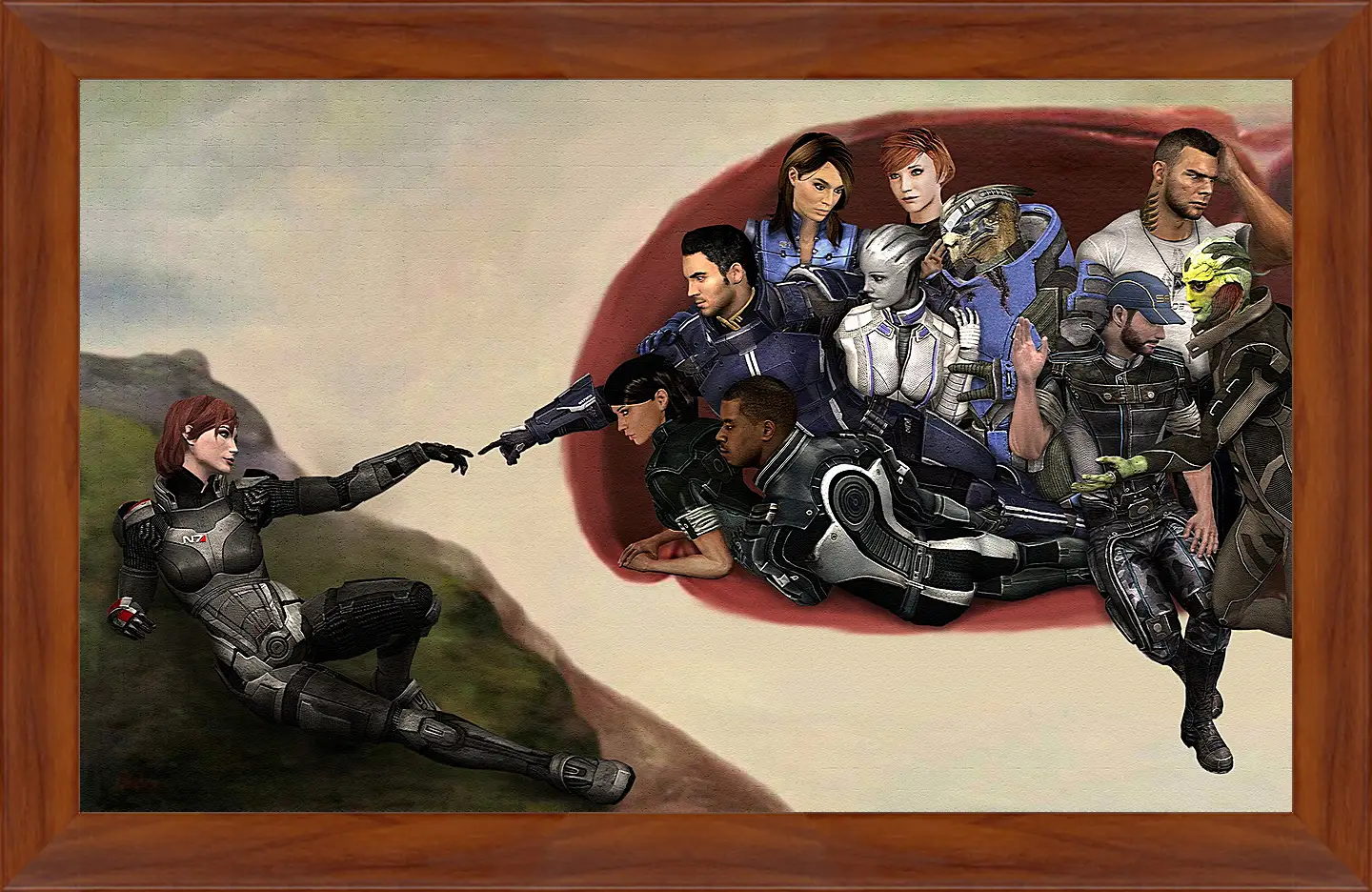 Картина в раме - Mass Effect 3