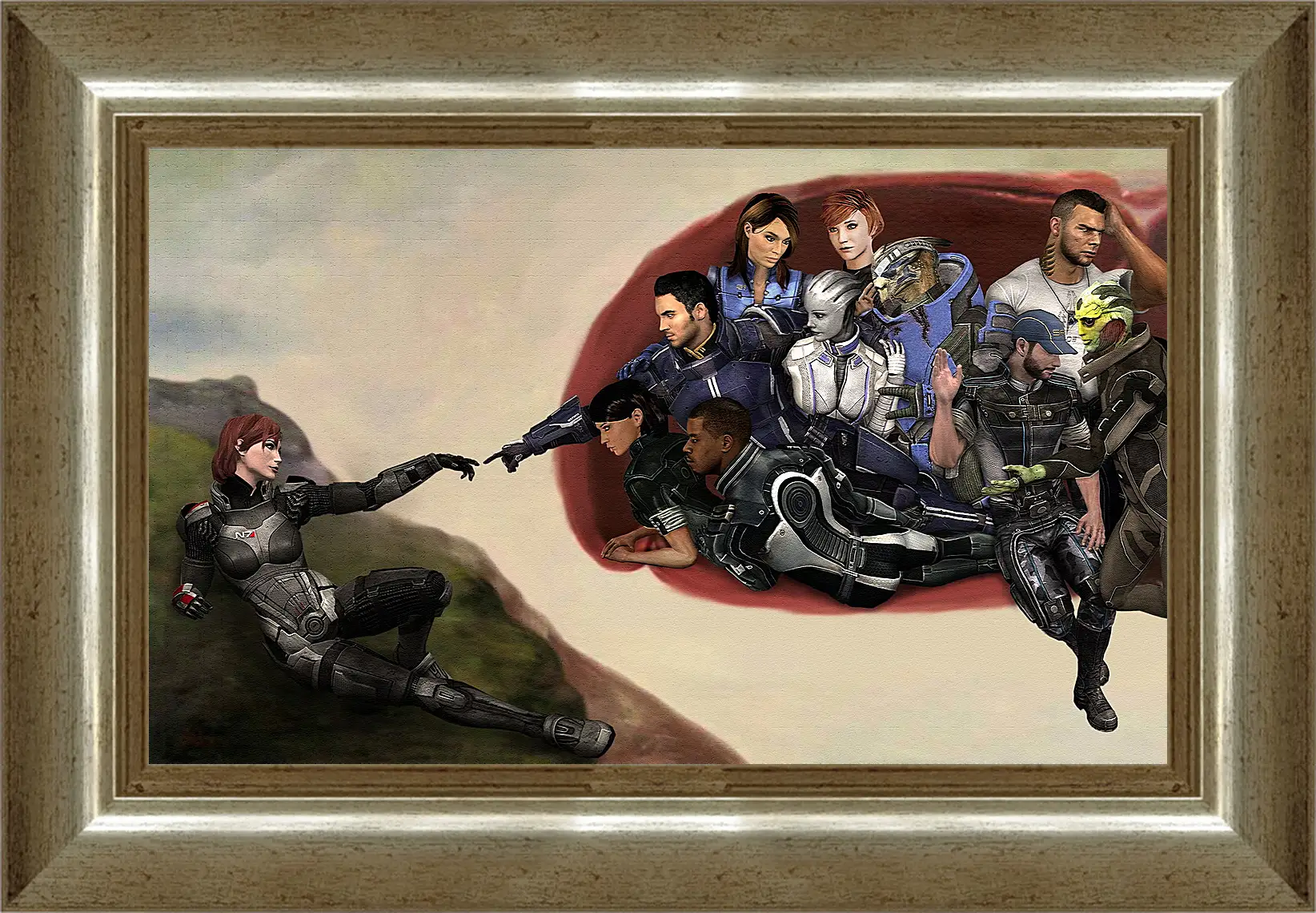 Картина в раме - Mass Effect 3