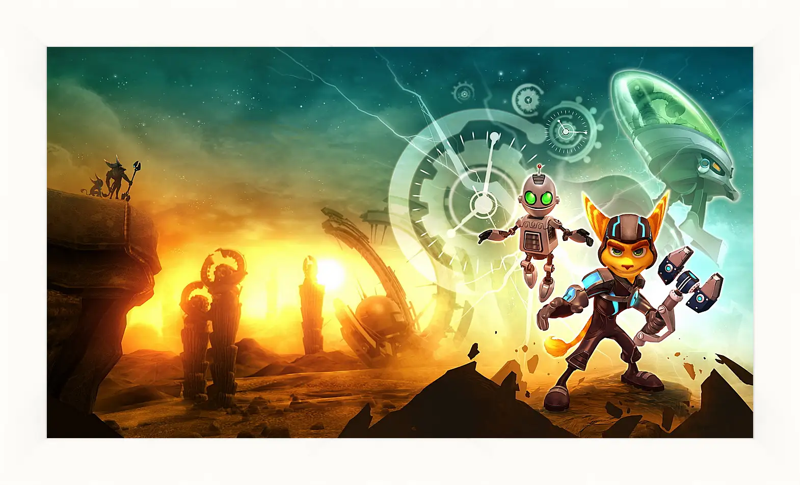 Картина в раме - Ratchet And Clank
