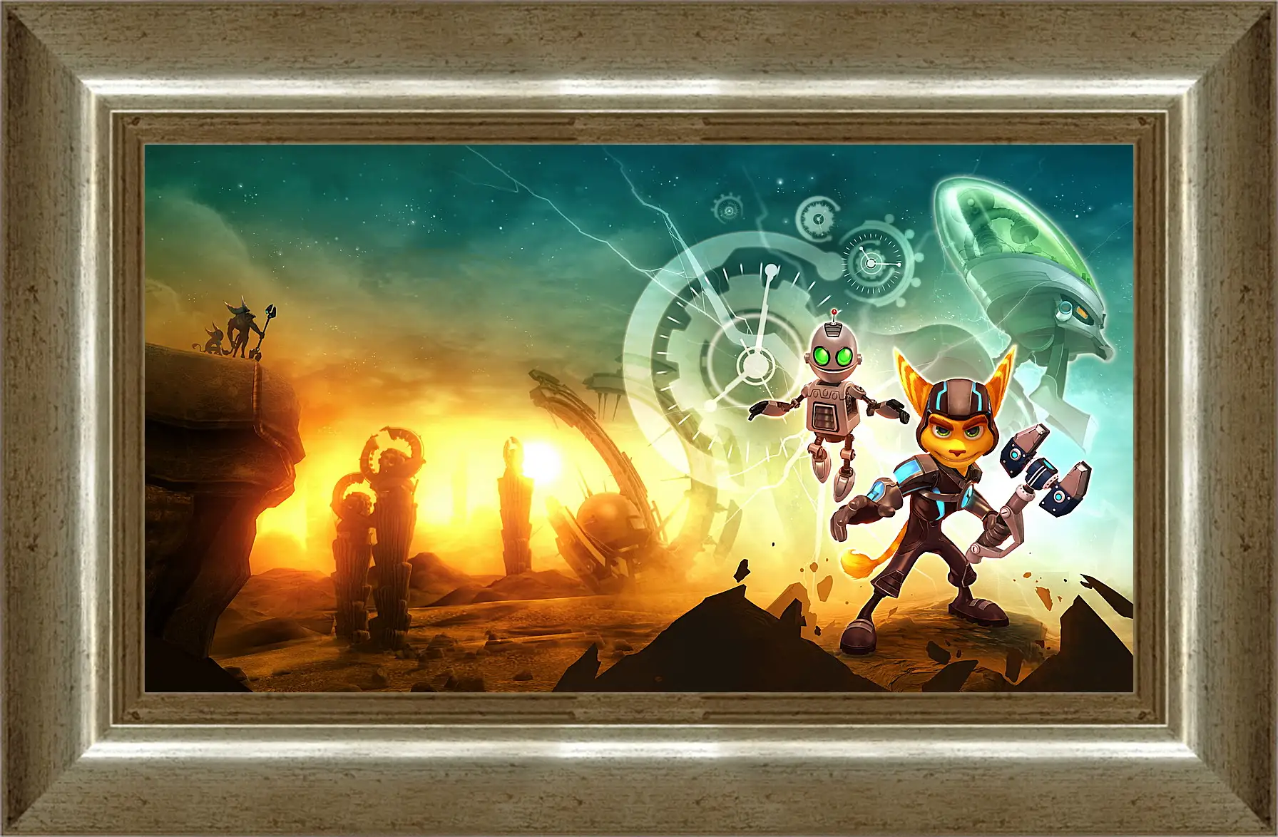 Картина в раме - Ratchet And Clank
