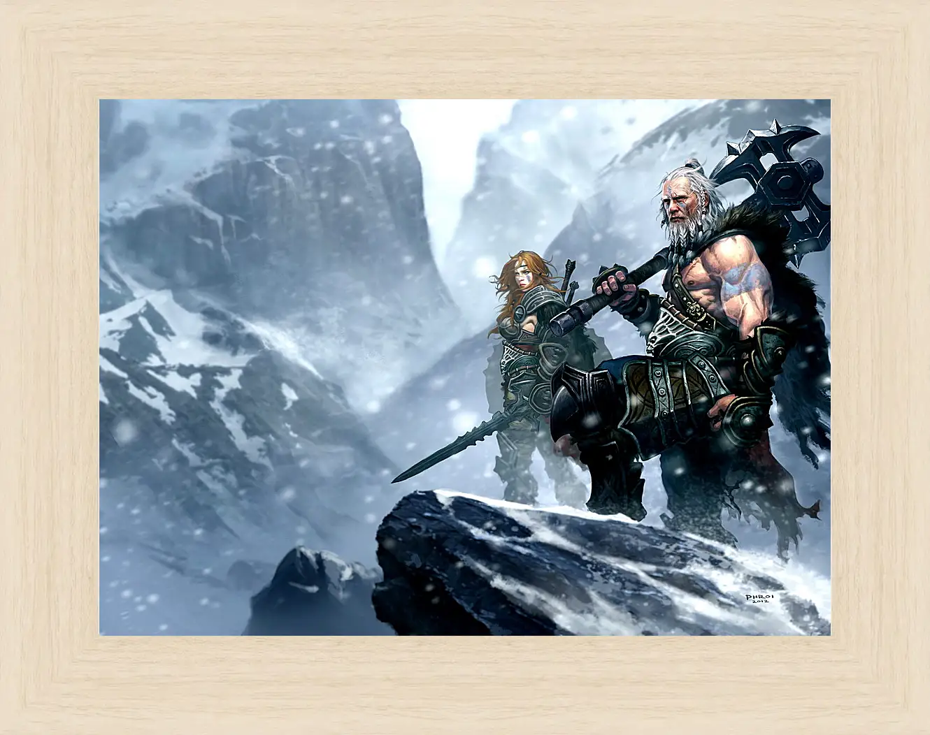 Картина в раме - Diablo III