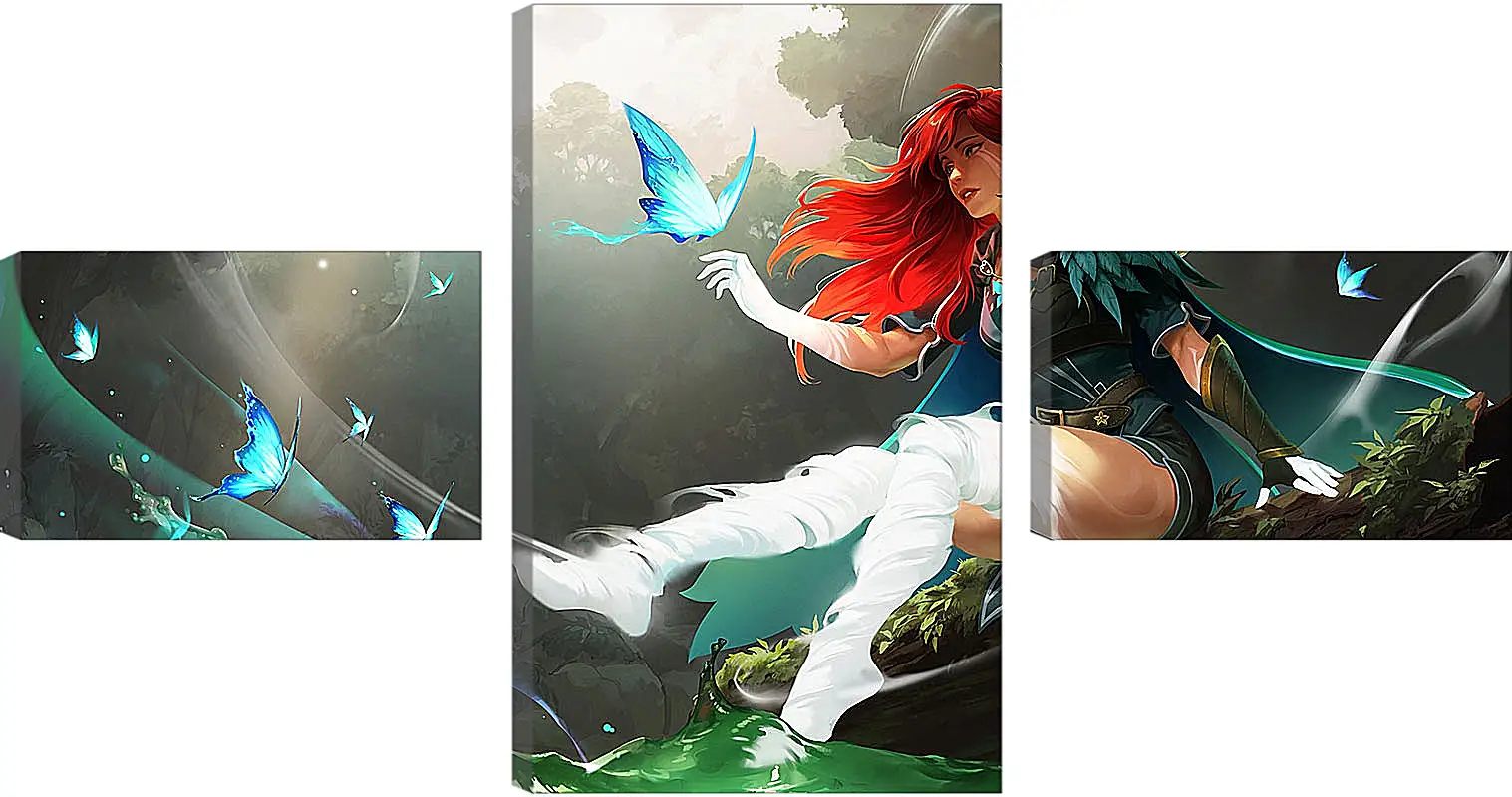 Модульная картина - DotA 2, артпостер