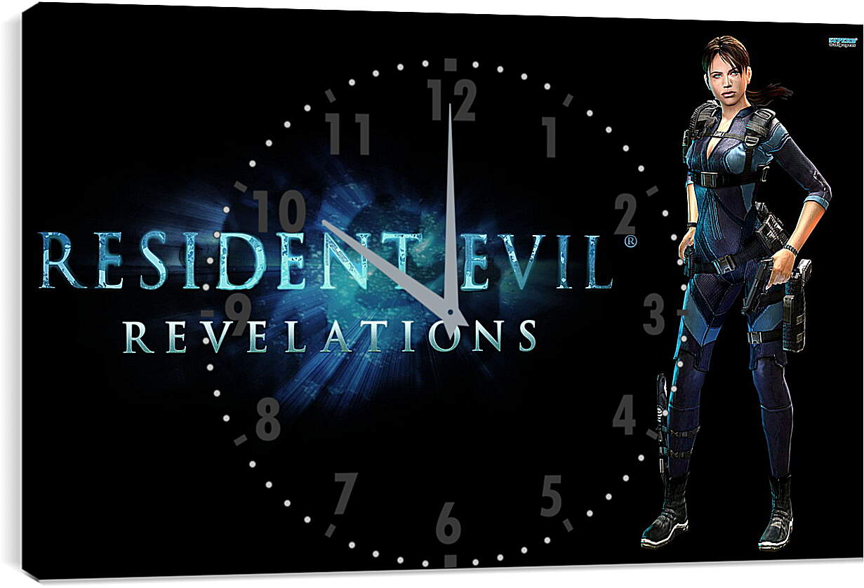 Часы картина - Resident Evil

