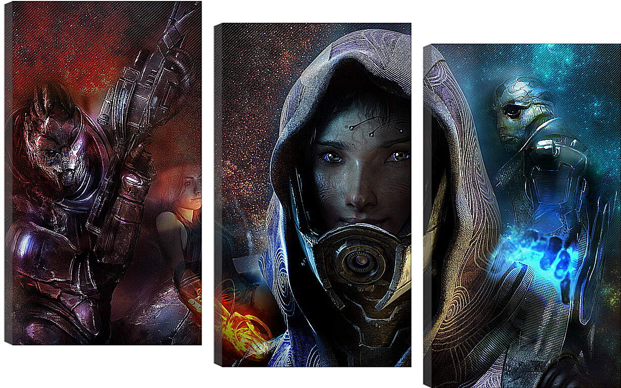 Модульная картина - Mass Effect 3