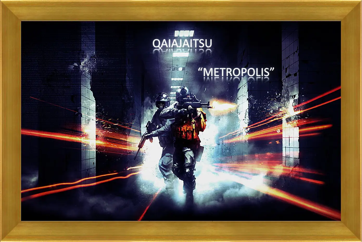 Картина в раме - Battlefield 3