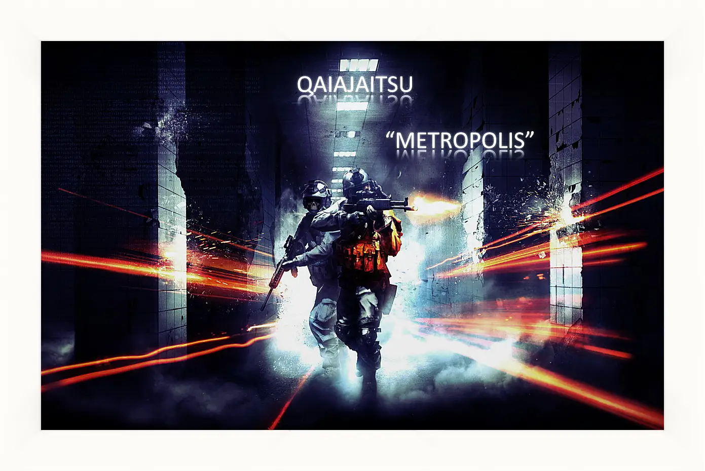 Картина в раме - Battlefield 3