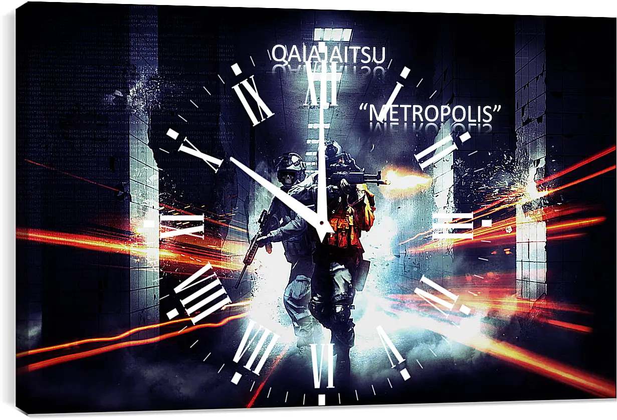 Часы картина - Battlefield 3