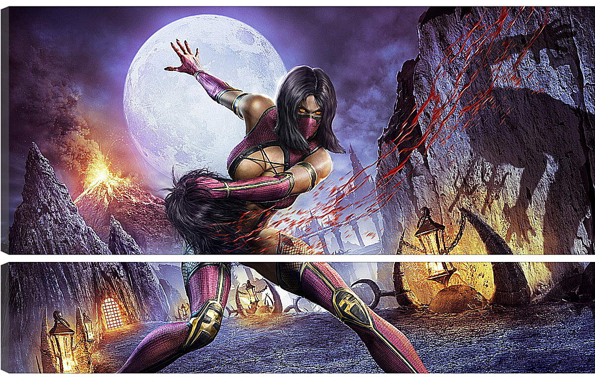 Модульная картина - Mortal Kombat