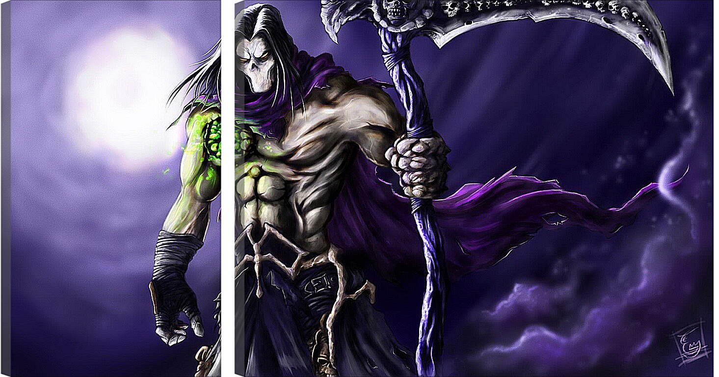 Модульная картина - Darksiders II
