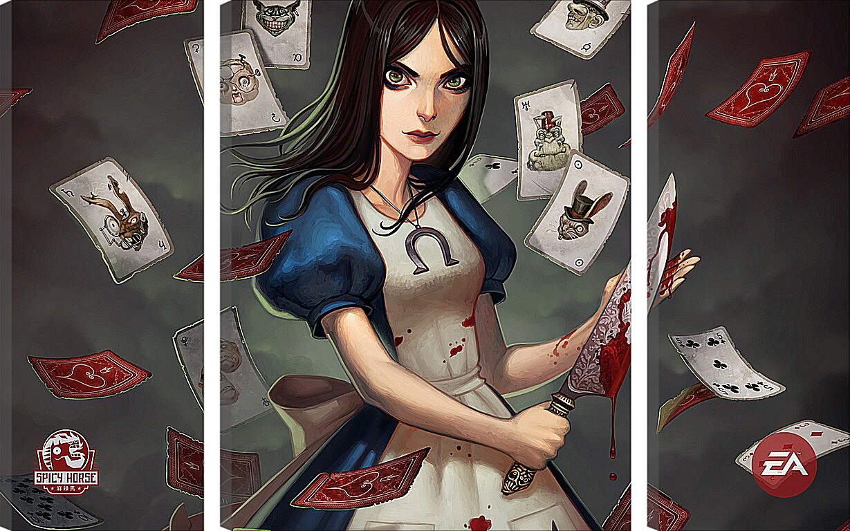 Модульная картина - Alice: Madness Returns
