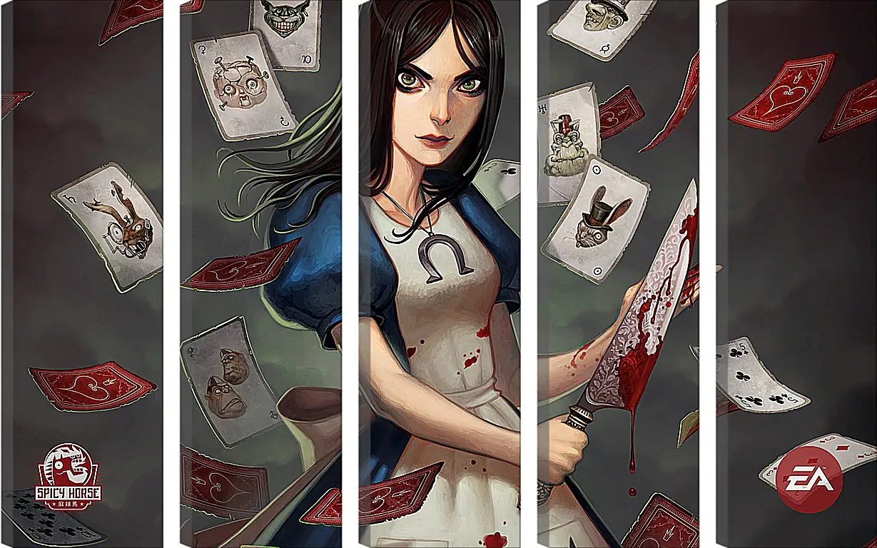 Модульная картина - Alice: Madness Returns
