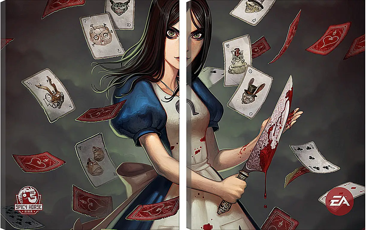 Модульная картина - Alice: Madness Returns
