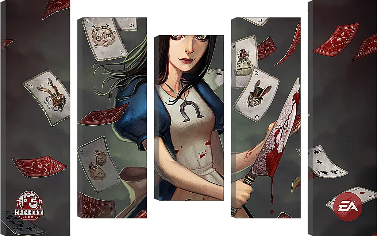 Модульная картина - Alice: Madness Returns
