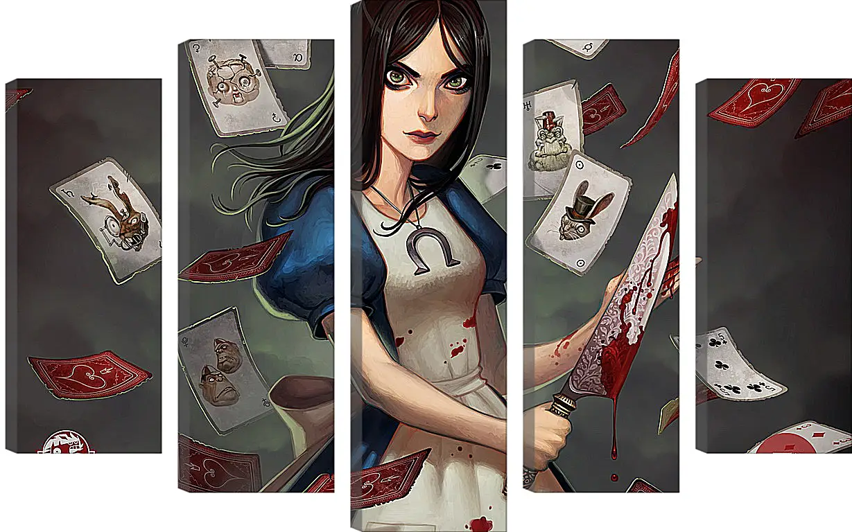 Модульная картина - Alice: Madness Returns
