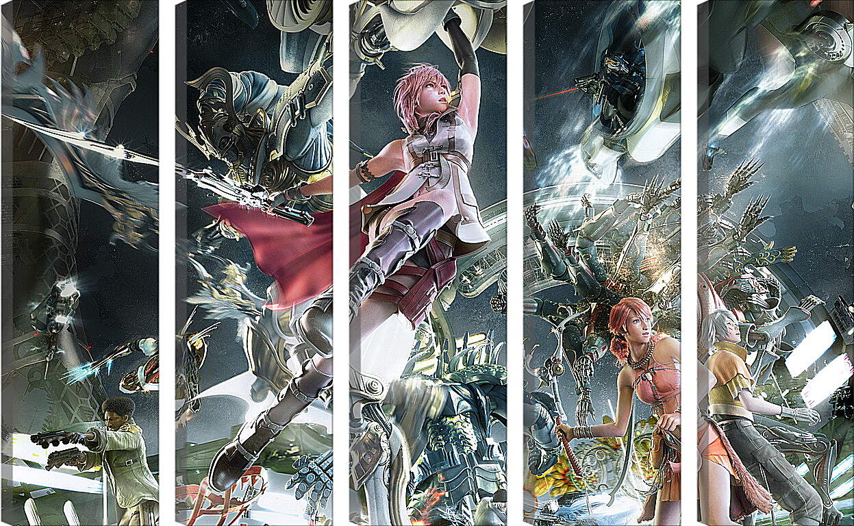 Модульная картина - Final Fantasy XIII
