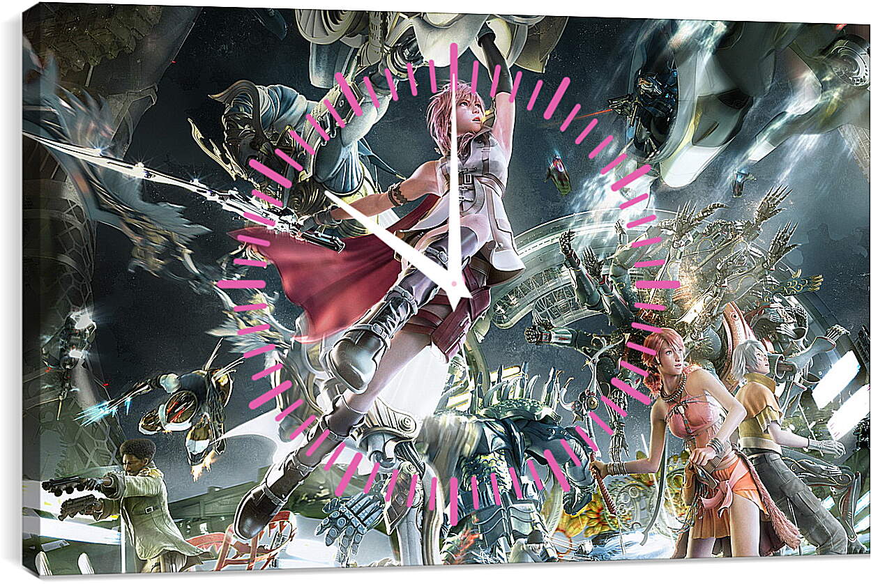 Часы картина - Final Fantasy XIII
