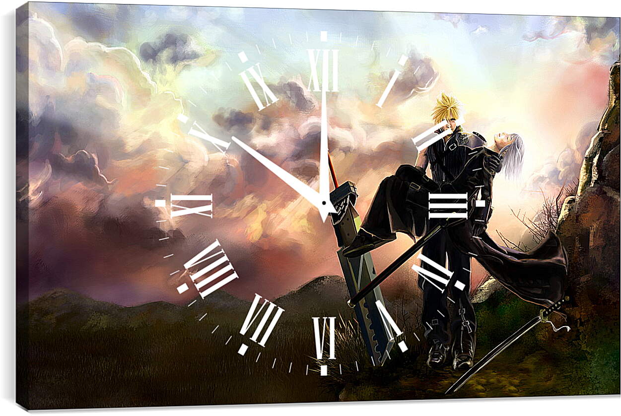 Часы картина - Final Fantasy
