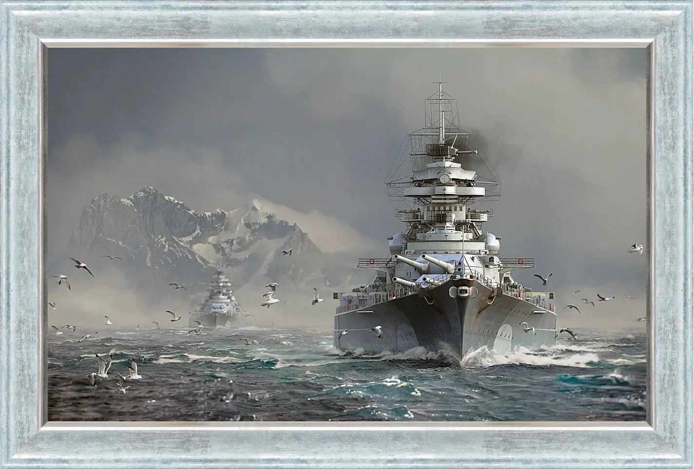 Картина в раме - World Of Warships