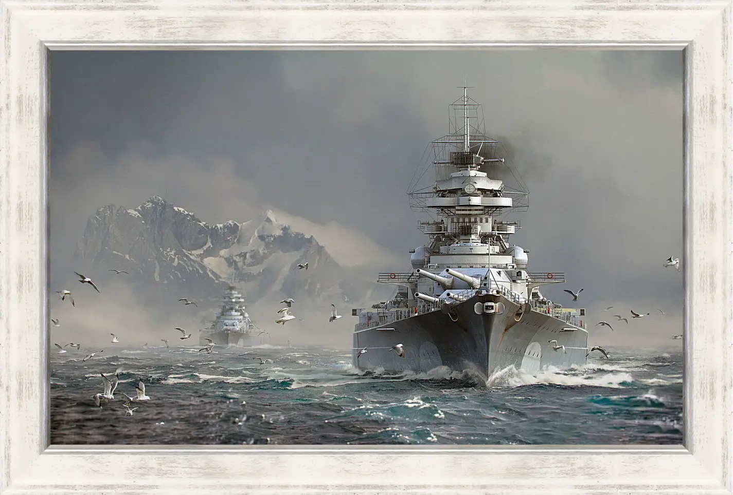 Картина в раме - World Of Warships