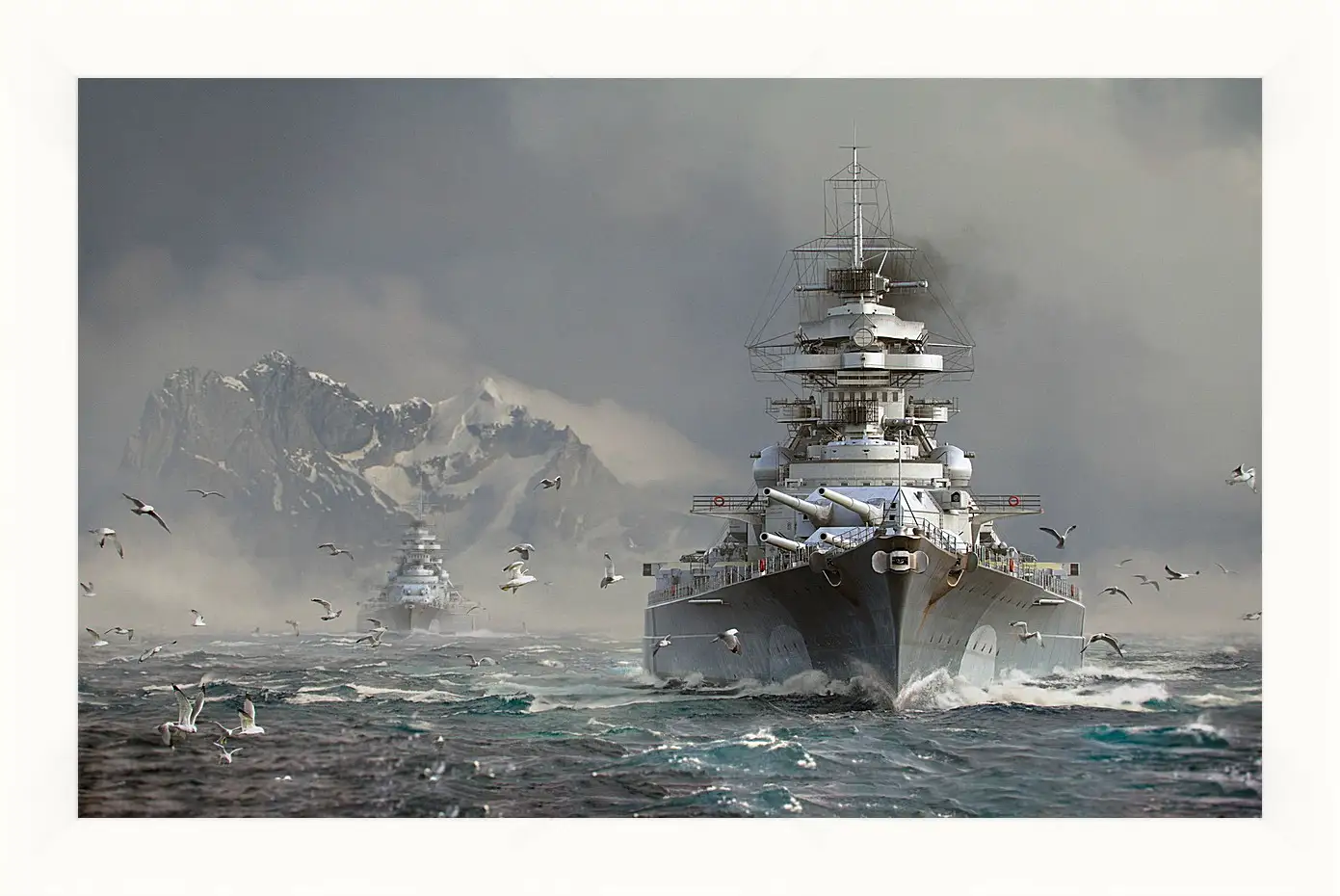 Картина в раме - World Of Warships