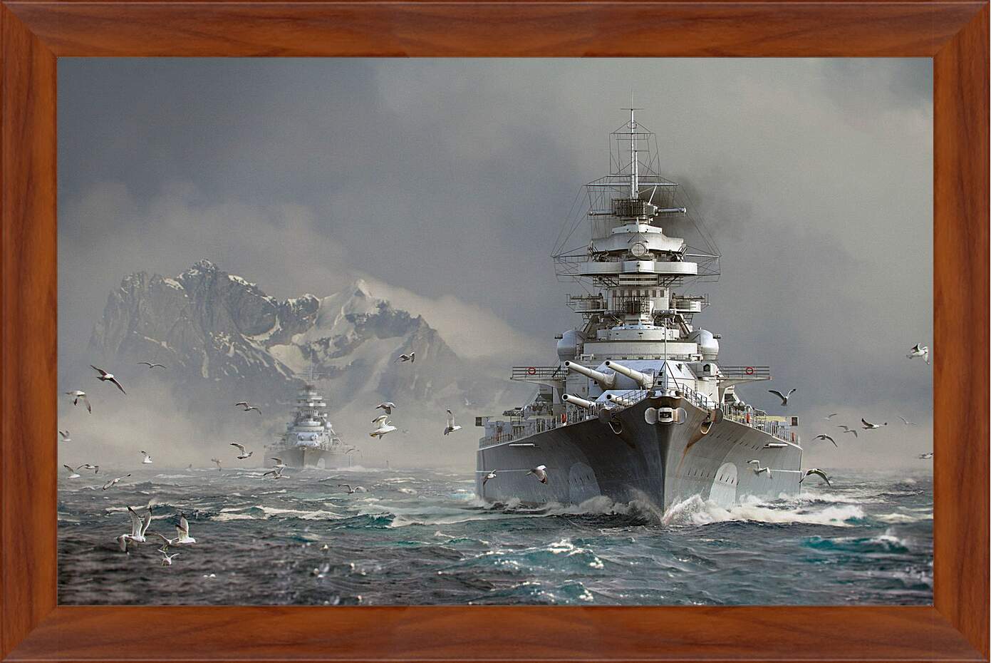 Картина в раме - World Of Warships