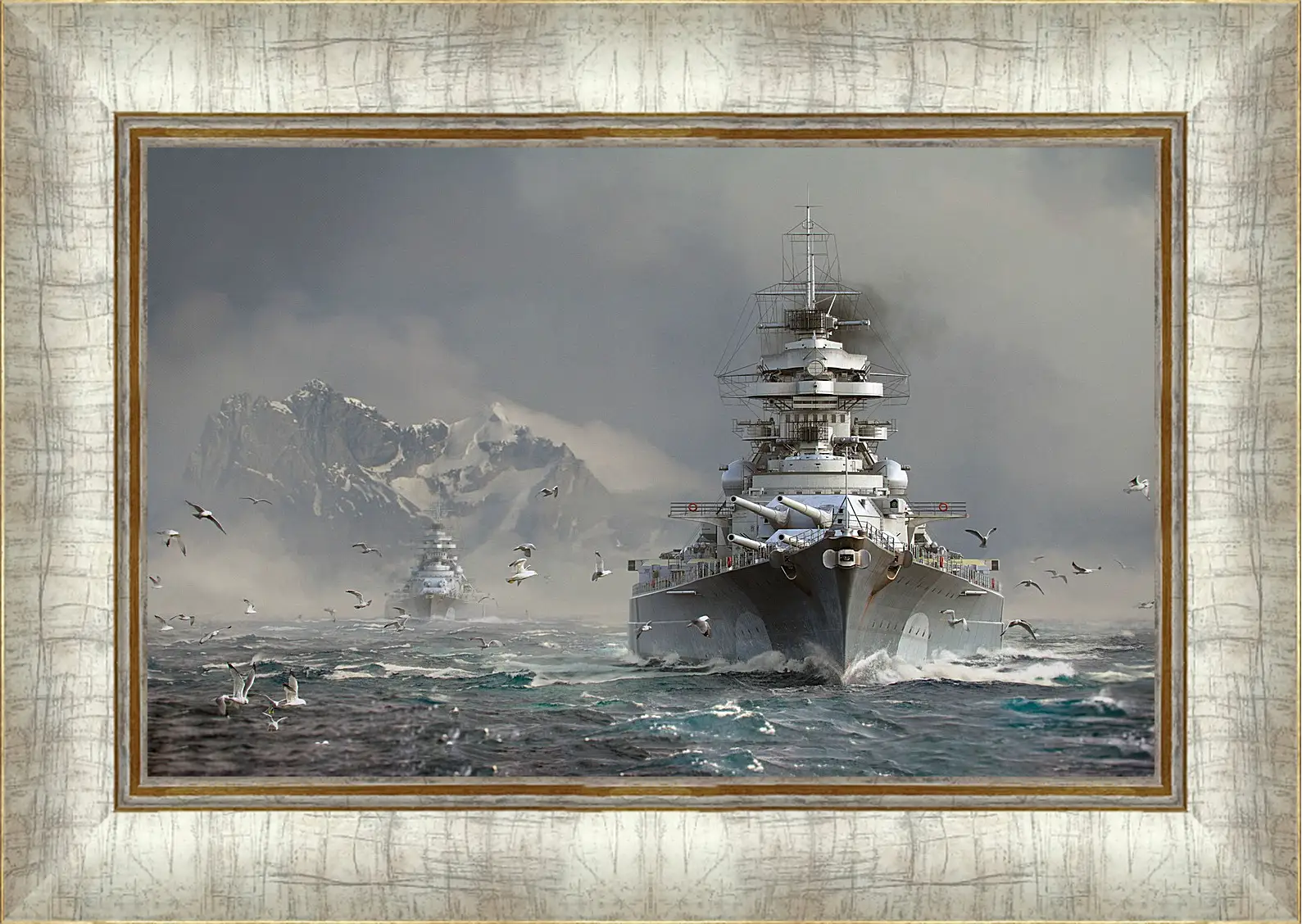 Картина в раме - World Of Warships