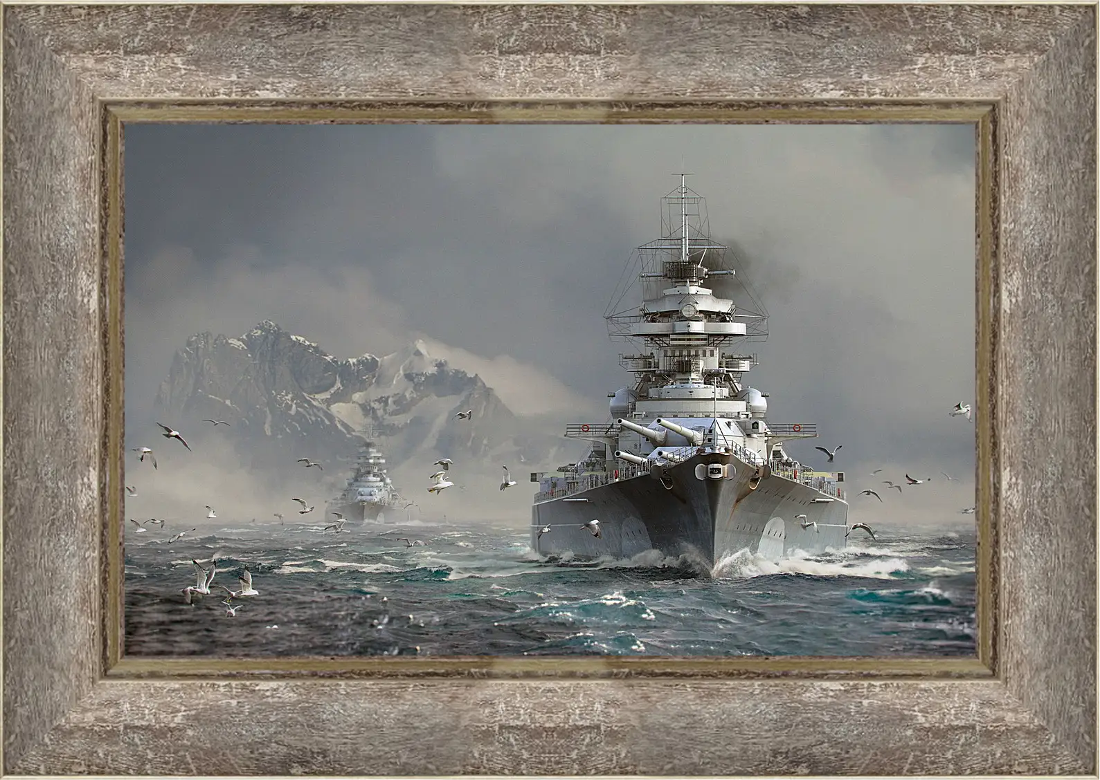 Картина в раме - World Of Warships