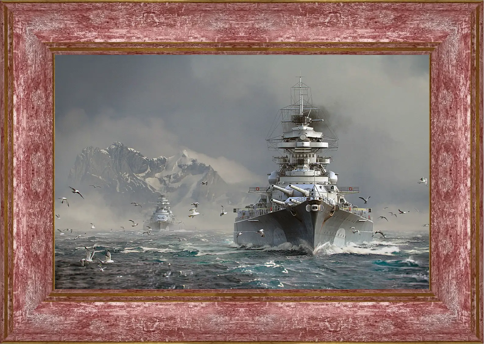 Картина в раме - World Of Warships