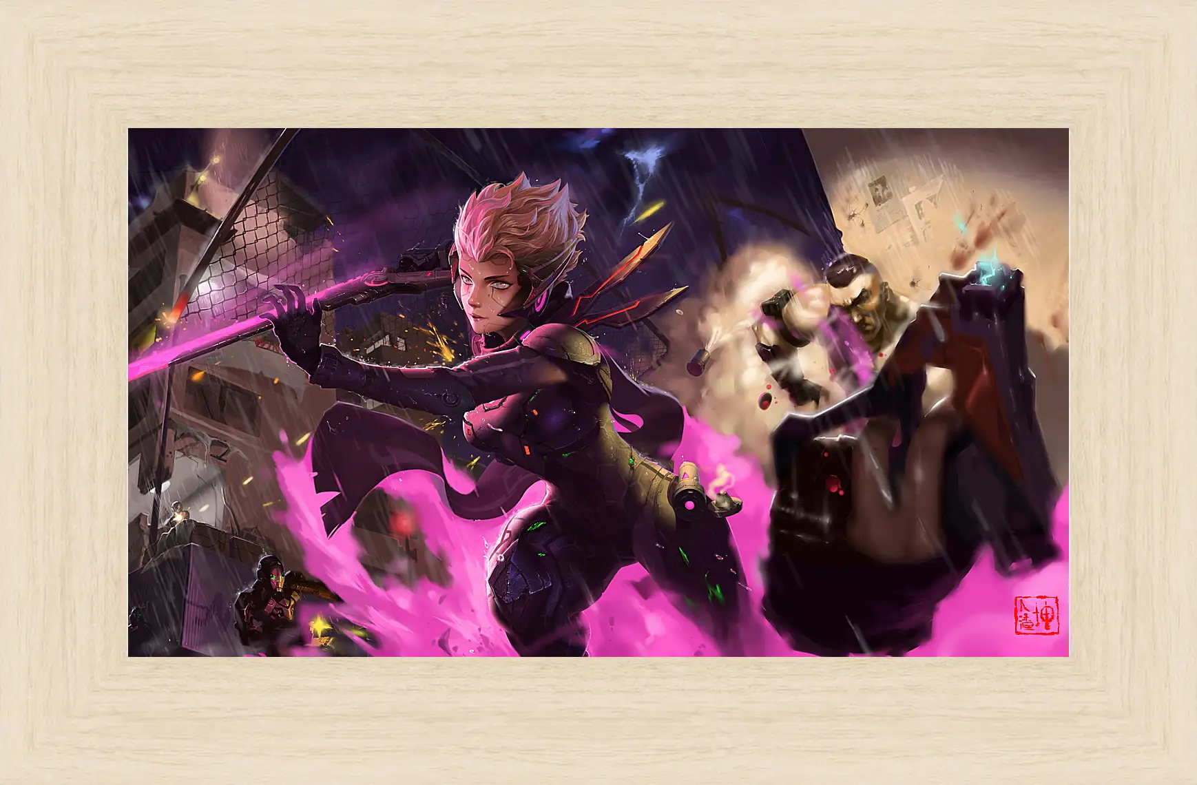 Картина в раме - League Of Legends
