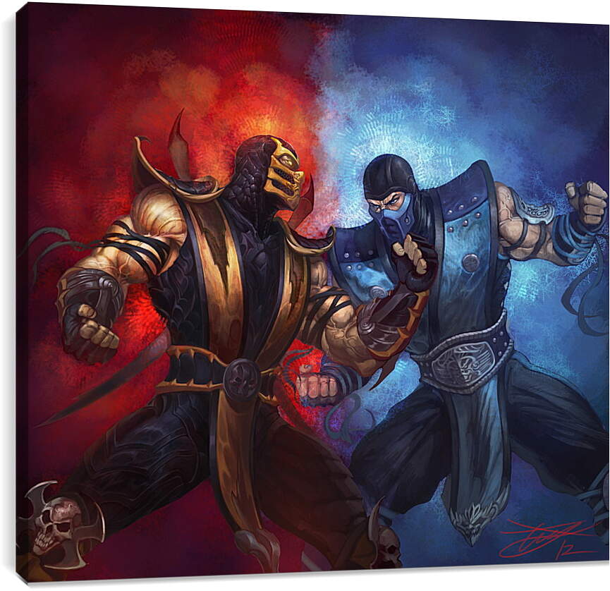 Постер и плакат - Mortal  Kombat