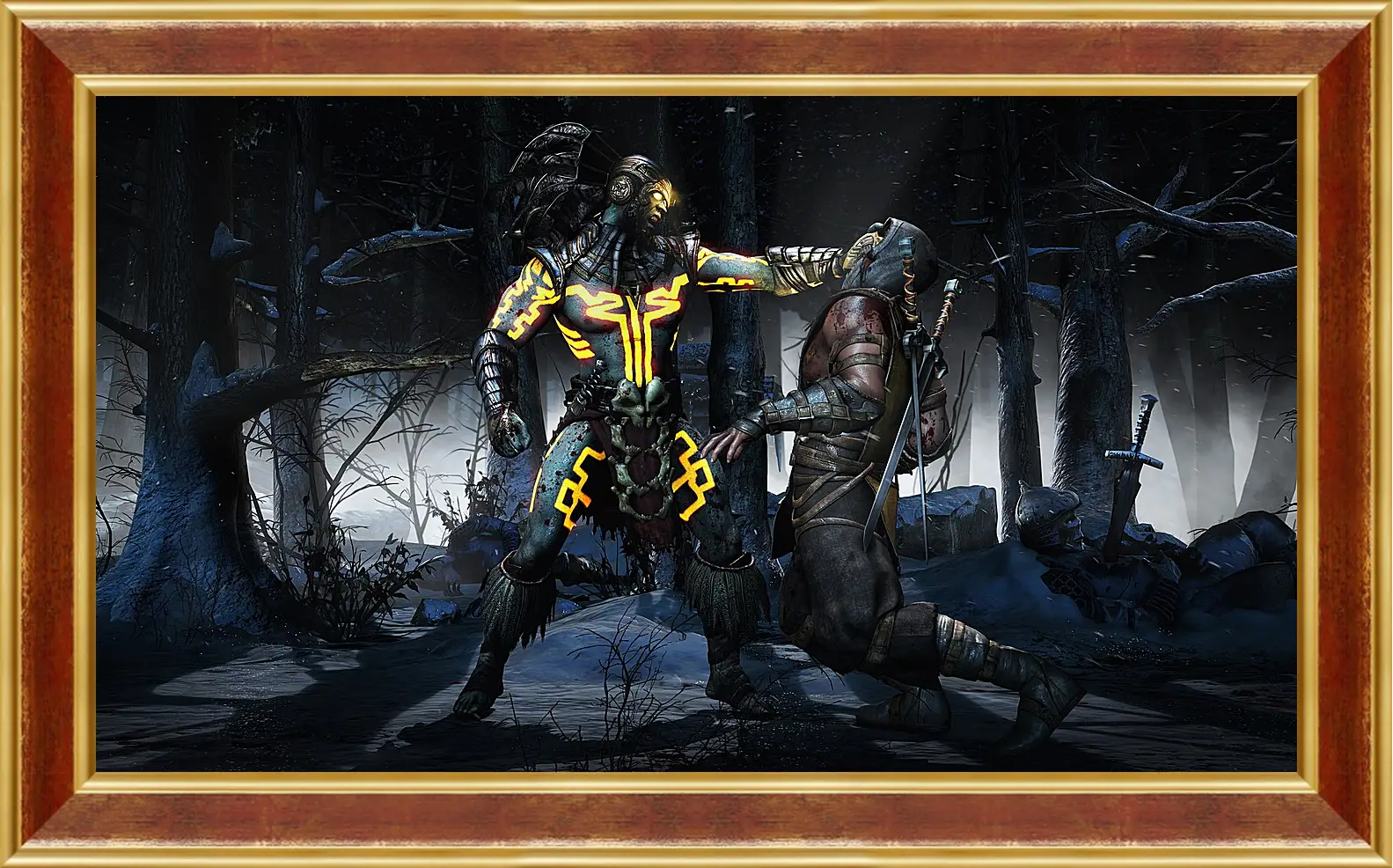 Картина в раме - Mortal Kombat X