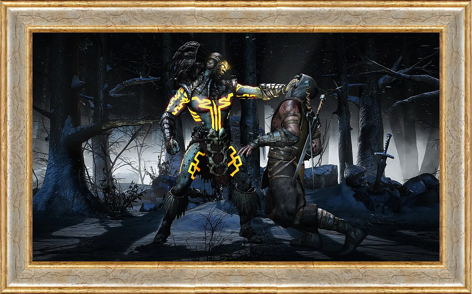 Картина в раме - Mortal Kombat X