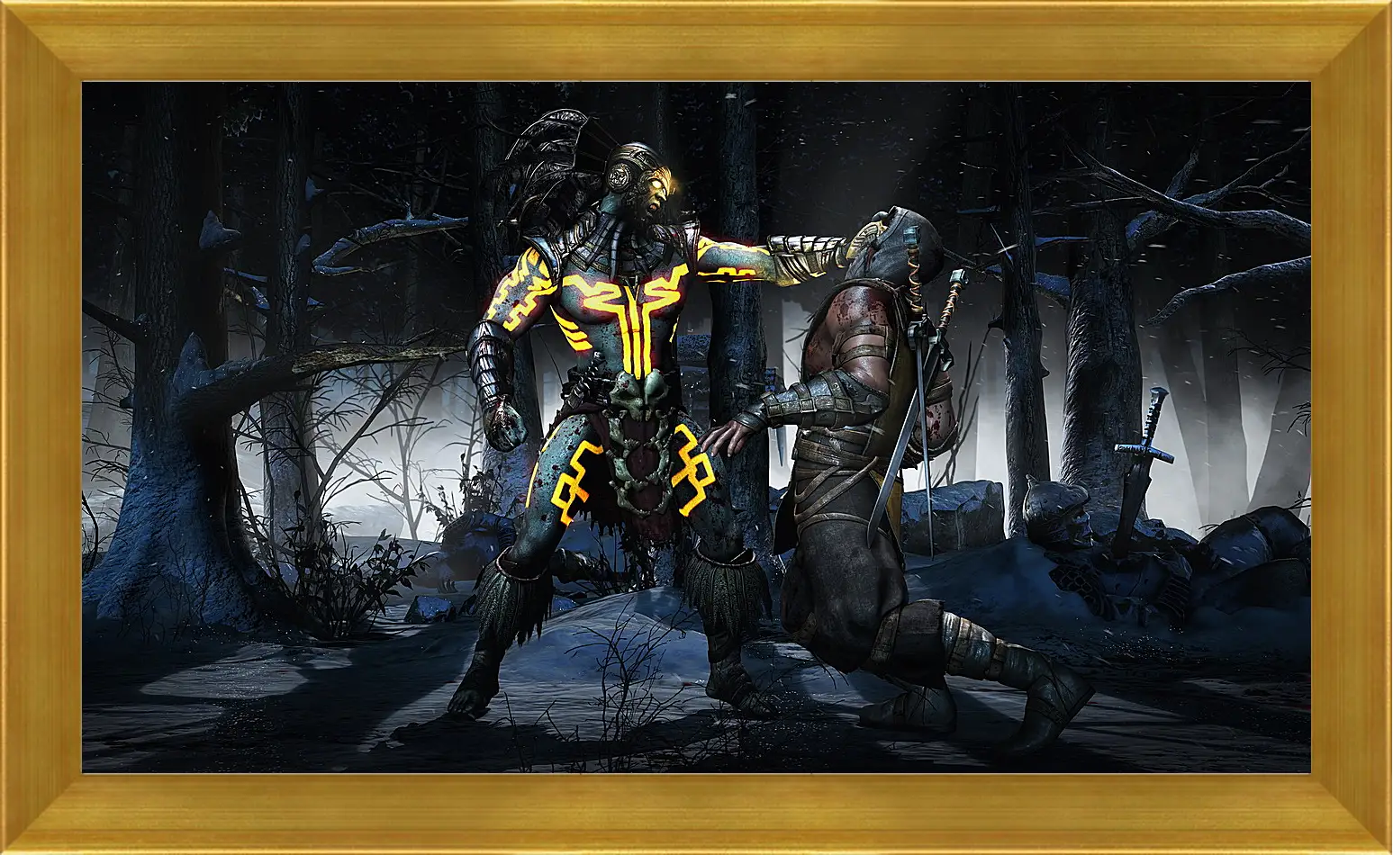 Картина в раме - Mortal Kombat X