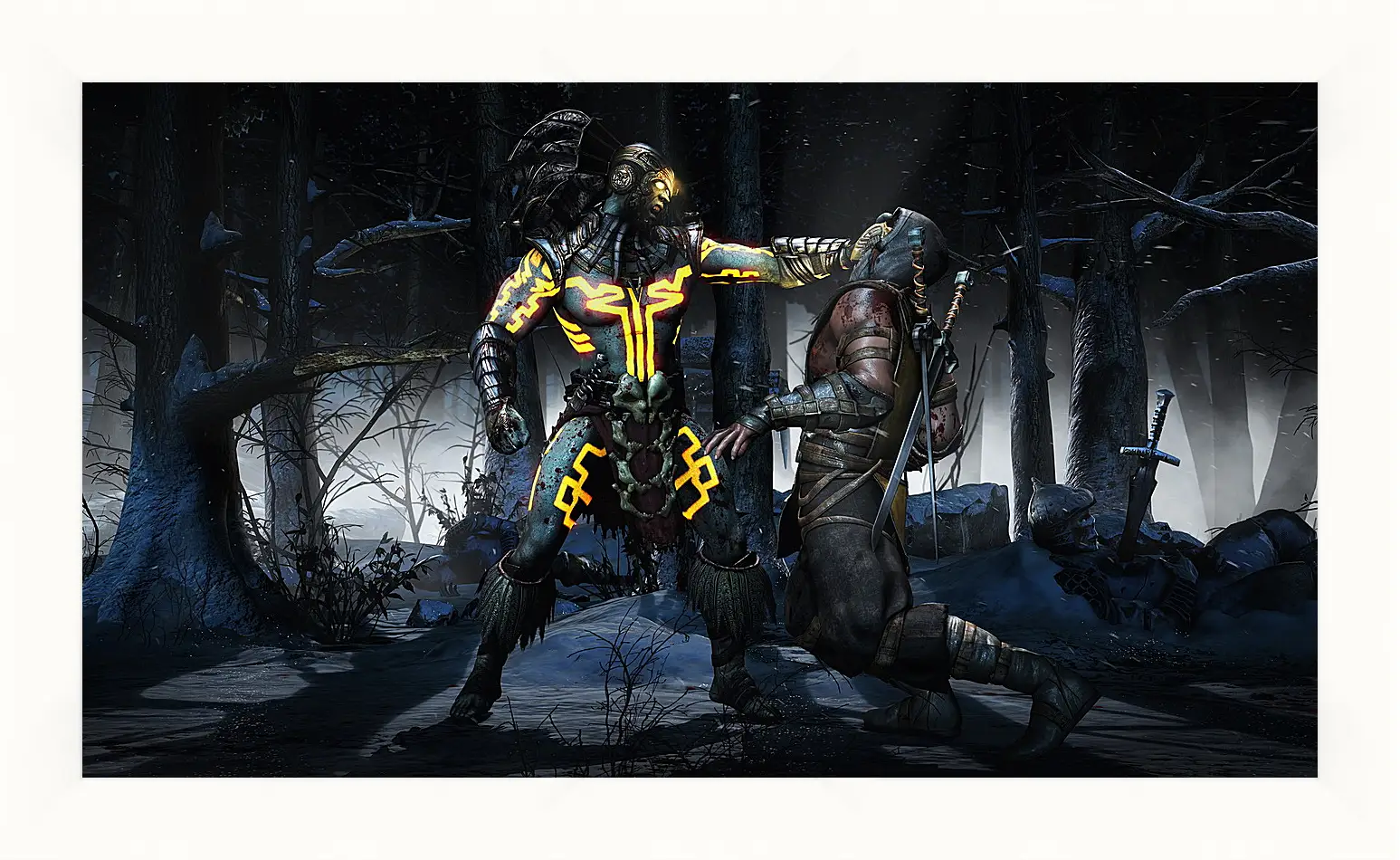 Картина в раме - Mortal Kombat X