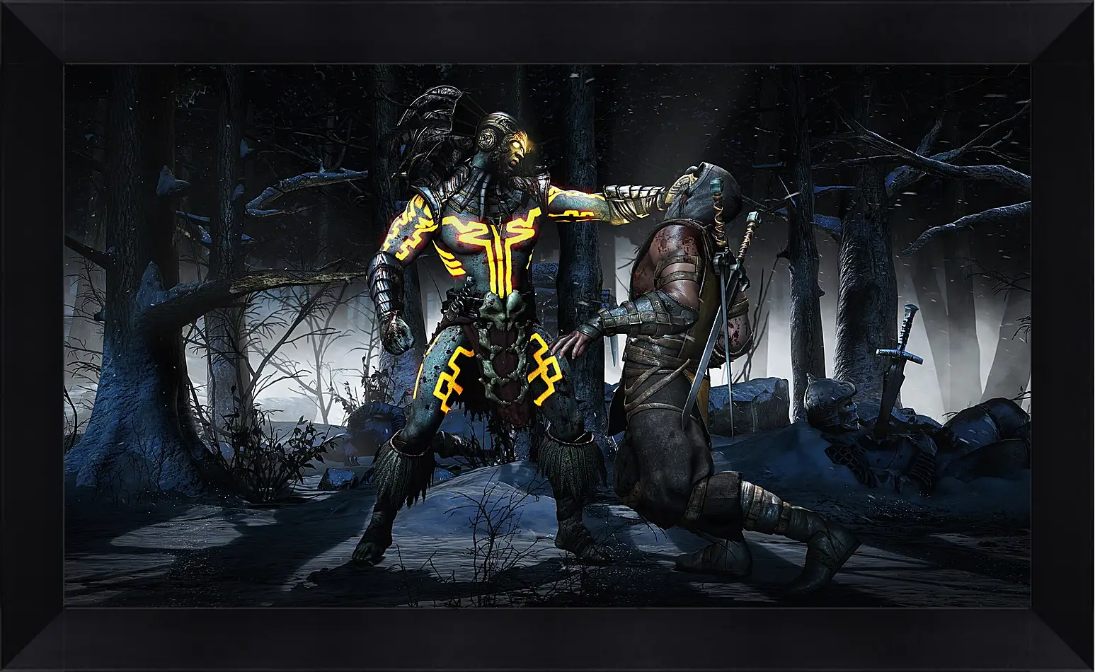 Картина в раме - Mortal Kombat X